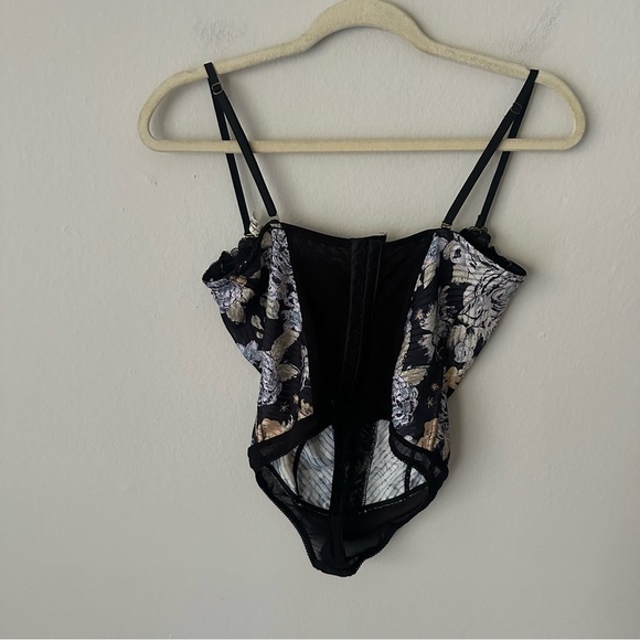 Free People Intimately Good Luck Charm Bodysuit in Black Size medium - Picture 10 of 14